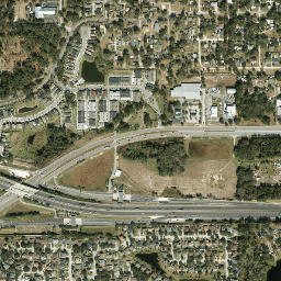 Oakland map(satellite map)