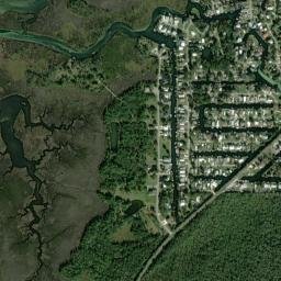 Weeki Wachee Gardens map(satellite map)