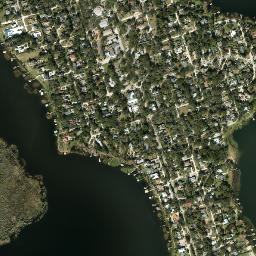 Windermere map(satellite map)