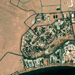 Dahab map(satellite map)