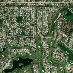 Timber Pines map(satellite map)