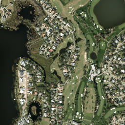 Bay Hill map(satellite map)