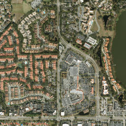 Doctor Phillips map(satellite map)