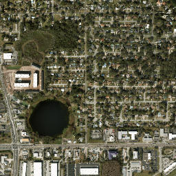Belle Isle map(satellite map)