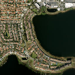Doctor Phillips Florida High Resolution Satellite Map
