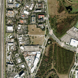Satellite view of Shingle Creek Golf Club