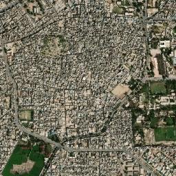Rahim Yar Khan map(satellite map)
