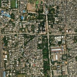 Faridabad map(satellite map)