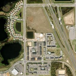 Satellite view of Disney's Magnolia Golf Course