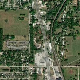 Dade City North map(satellite map)