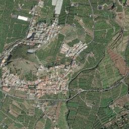 Los Silos map(satellite map)