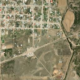 Yécora map(satellite map)