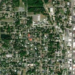 Dade City map(satellite map)