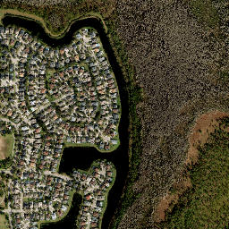 Satellite view of Hunter's Creek Golf Club