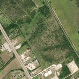 Live Oak County map(satellite map)