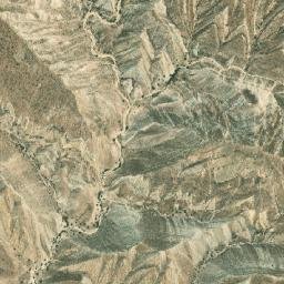 Ghirokarzin map(satellite map)