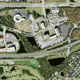 Celebration map(satellite map)