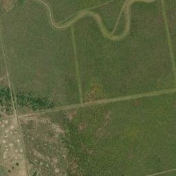 Refugio County map(satellite map)