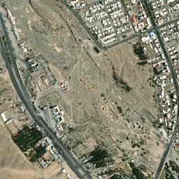 Haji Abad map(satellite map)