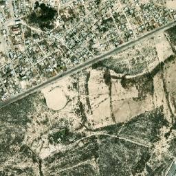 Río Bravo map(satellite map)