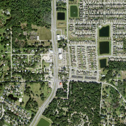 Narcoossee Florida High Resolution Satellite Map