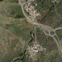 Santiago del Teide map(satellite map)