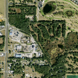 Orange Grove Villas Florida High Resolution Satellite Map