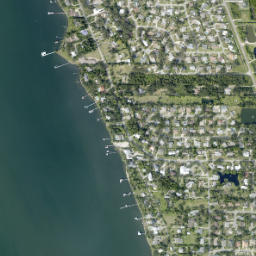 Rockwell Florida High Resolution Satellite Map