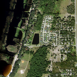 Runnymede Florida High Resolution Satellite Map