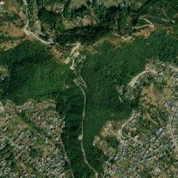 Pokhara map(satellite map)