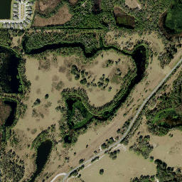 Ehren Florida High Resolution Satellite Map