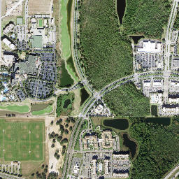 ChampionsGate Florida High Resolution Satellite Map
