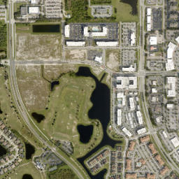 Viera West map(satellite map)