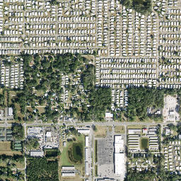 Zephyrhills West map(satellite map)