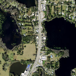 Land O' Lakes map(satellite map)
