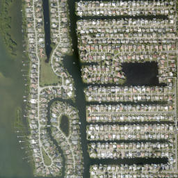South Patrick Shores map(satellite map)