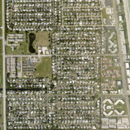 South Patrick Florida High Resolution Satellite Map