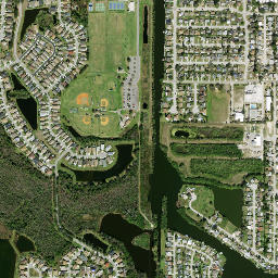 Key Vista map(satellite map)