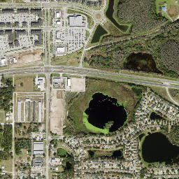 Odessa map(satellite map)