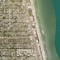 Satellite Beach map(satellite map)