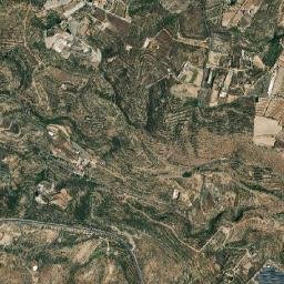 Lomo de Arico map(satellite map)