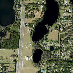 Deer Park Florida High Resolution Satellite Map