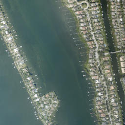 Tropic Florida High Resolution Satellite Map