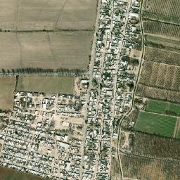 Las Varas map(satellite map)
