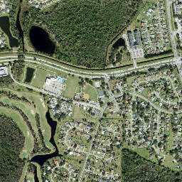 Poinciana map(satellite map)