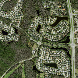 East Lake map(satellite map)