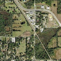 Galloway Florida High Resolution Satellite Map