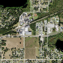 Lake Alfred map(satellite map)