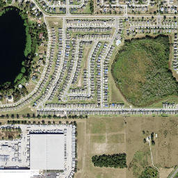 Lucerne Park Florida High Resolution Satellite Map