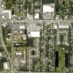 Mintons Corner Florida High Resolution Satellite Map
